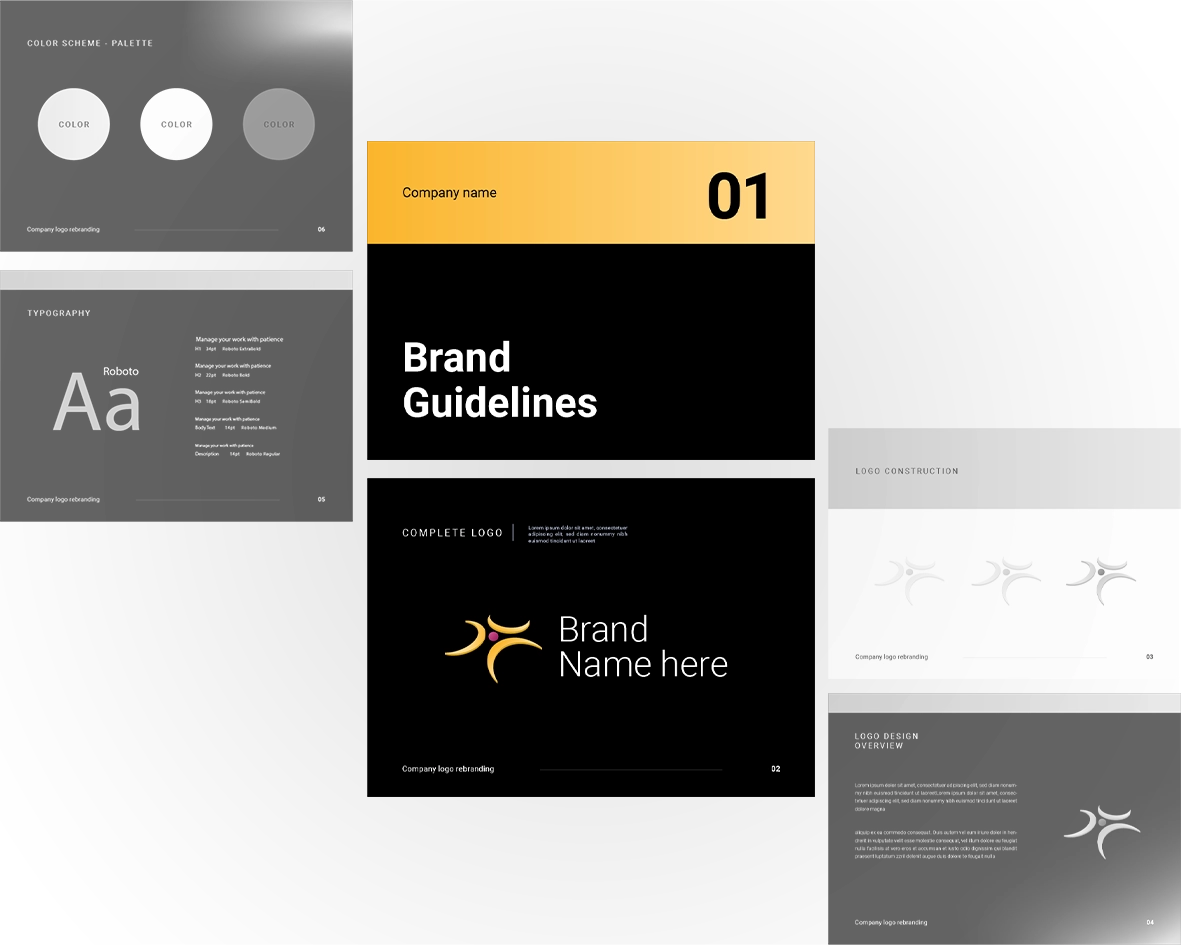 visual brand guidelines